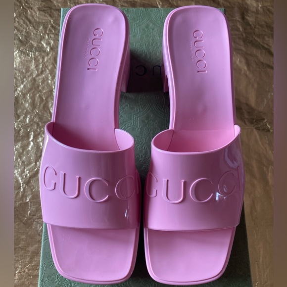 Gucci Rubber slipper and sole sandal - Picture 4 of 9